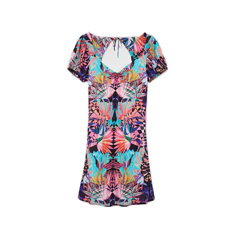

Платье Desigual Altaira Virtual, розовый