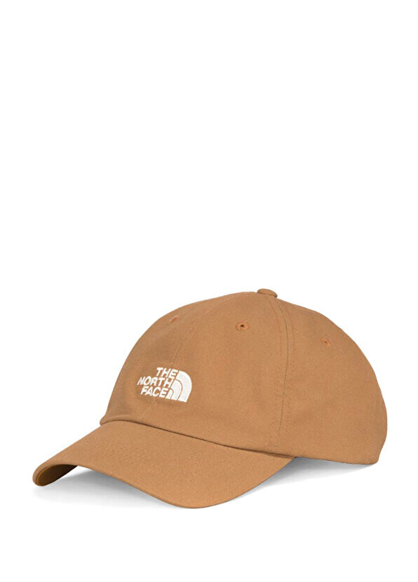 

Коричневая женская шляпа с вышитым логотипом The North Face