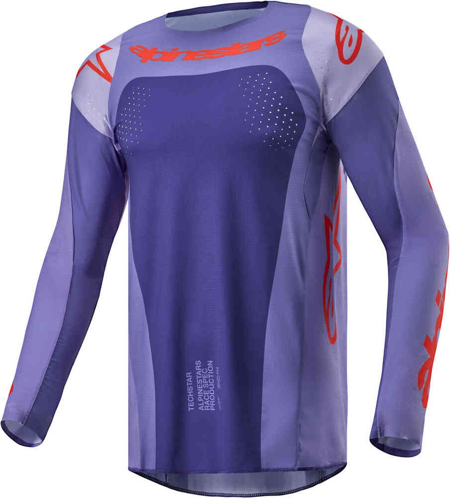 

Джерси Techstar Ocuri для мотокросса Alpinestars, фиолетовый/красный