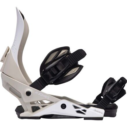 

Крепление Авроры - 2024 - Женские Jones Snowboards, цвет White Mineral, Серый