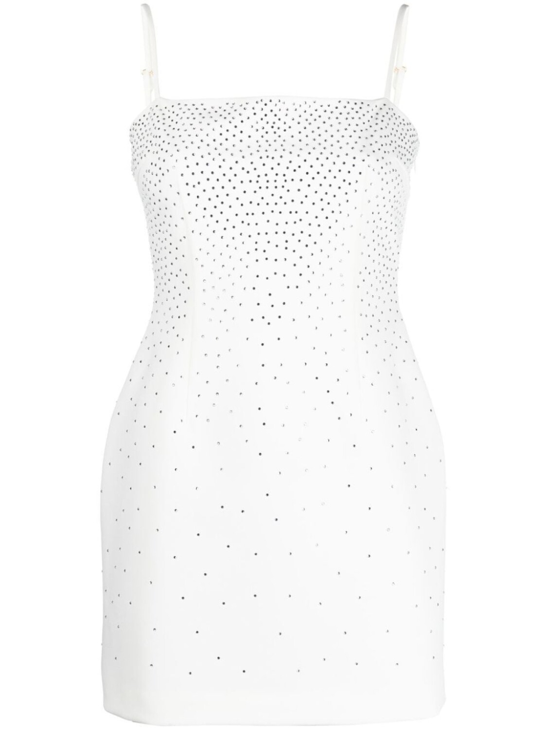 

Blumarine платье мини с кристаллами, белый