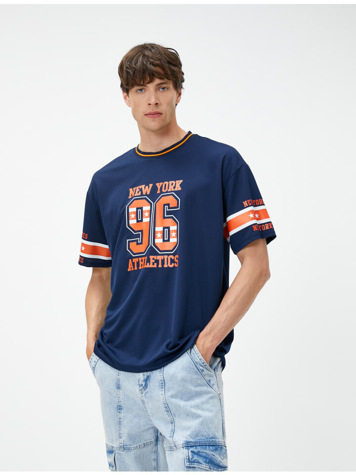 

Футболка KOTON T shirt, темно-синий
