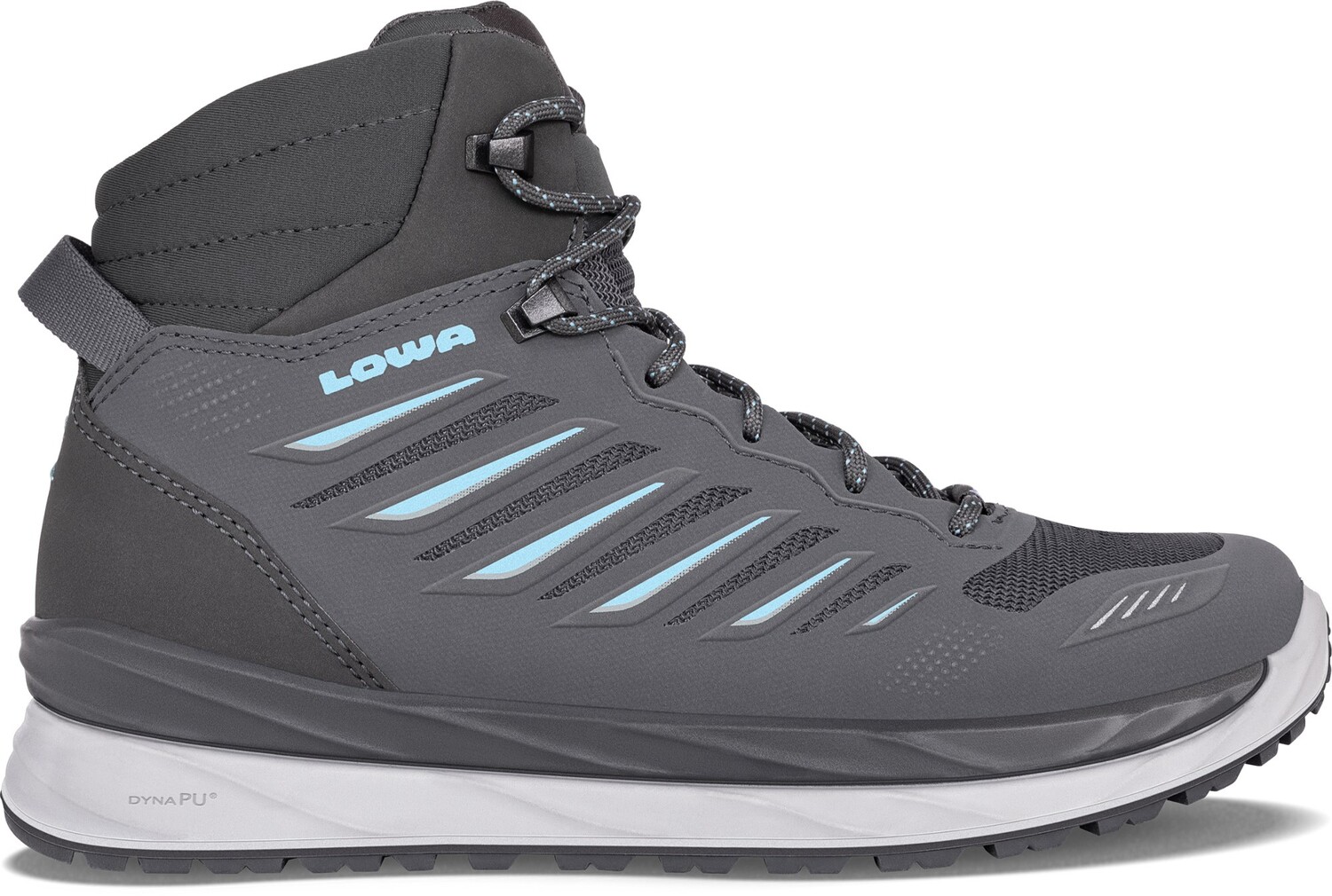 

Походные ботинки Axos GTX Mid — женские Lowa, серый