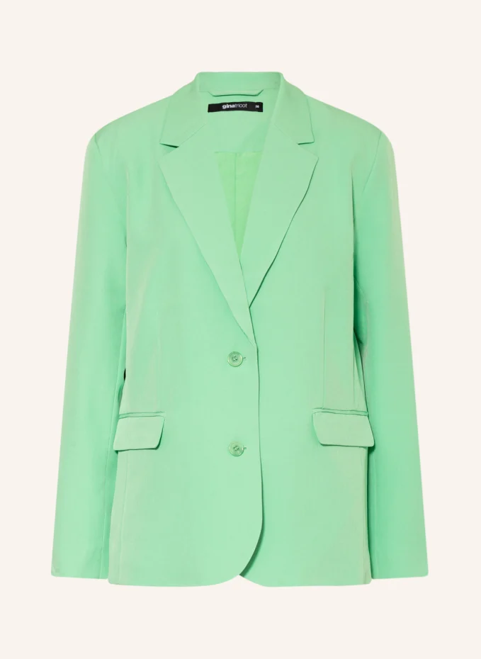 

Блейзер джейн Gina Tricot, зеленый