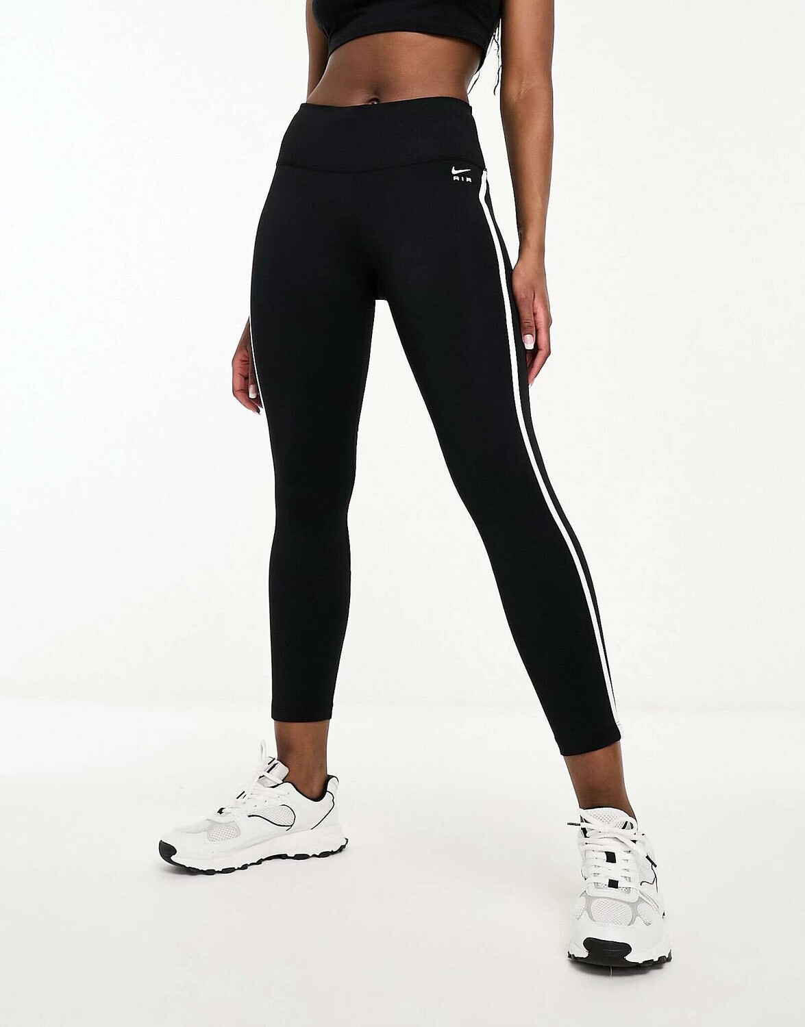 

Черные леггинсы со средней посадкой 7/8 Nike Air Fast Dri-FIT