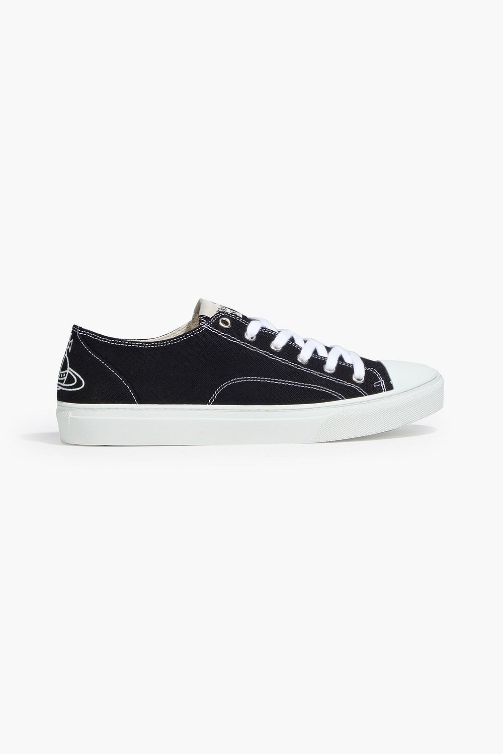 

Кроссовки Plimsoll из парусины с принтом VIVIENNE WESTWOOD, черный