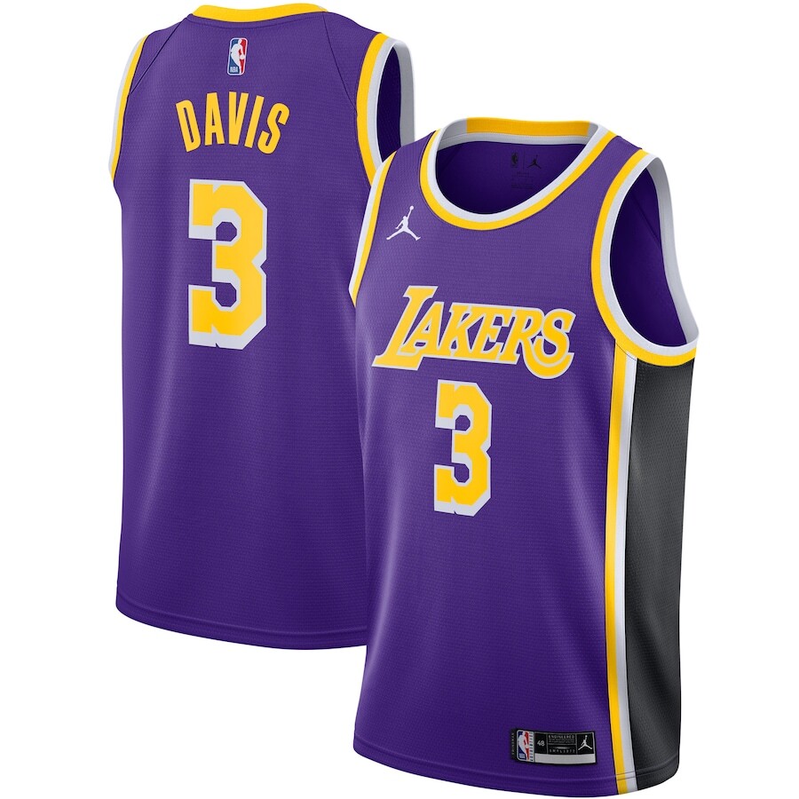 

Джерси Jordan Brand Los Angeles Lakers, фиолетовый