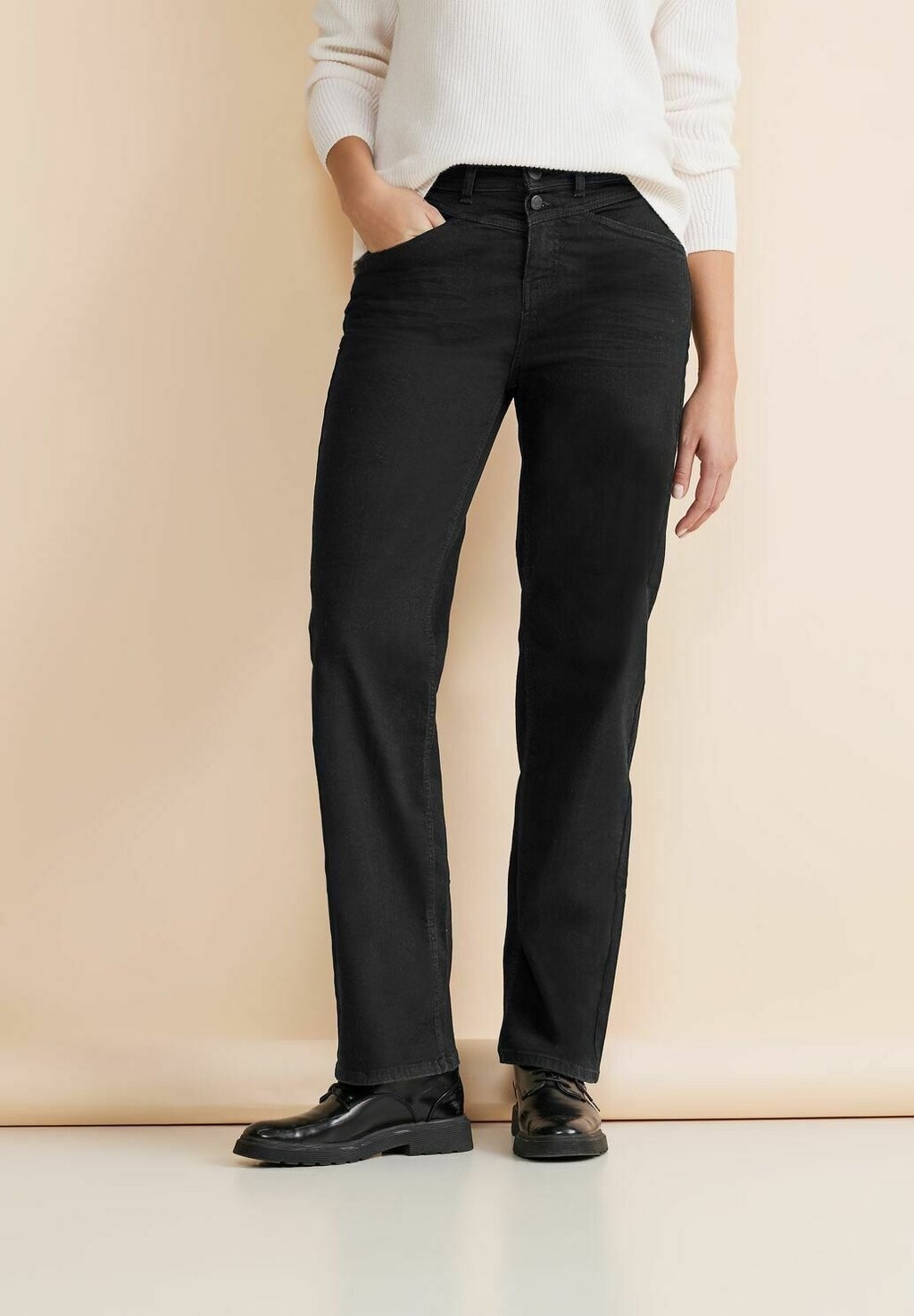 

Джинсы прямого кроя CASUAL FIT Street One, цвет schwarz