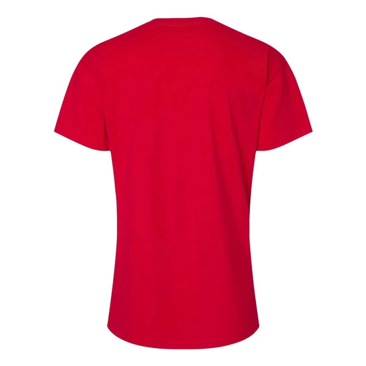 Женская хлопковая свободная футболка Next Level Next Level, красный