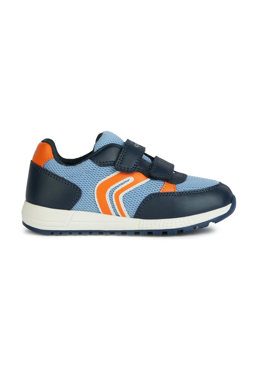 

Кроссовки низкие ALBEN Geox, цвет light blue orange