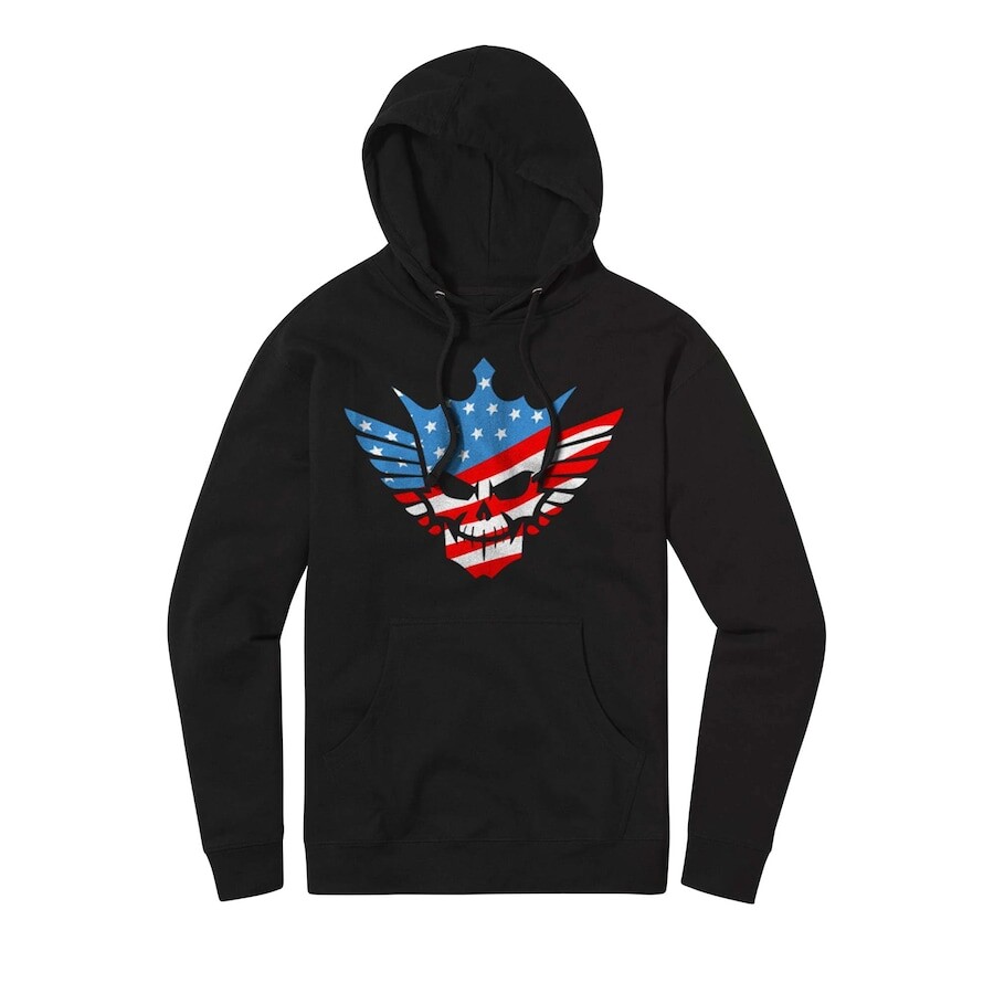 

Пуловер с капюшоном WWE Authentic Cody Rhodes, черный