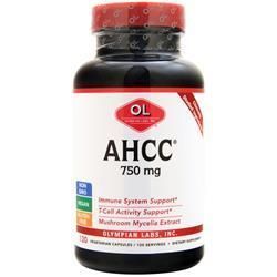 Olympian Labs AHCC (750 мг) 120 вег капсул olympian labs ahcc 750 мг 120 вег капсул