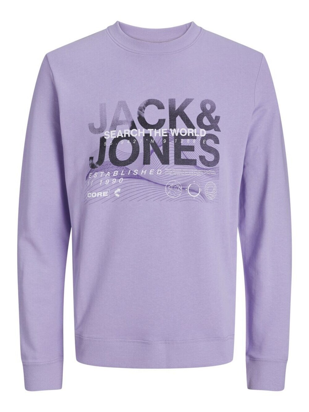 

Толстовка Jack & Jones Junior, сирень