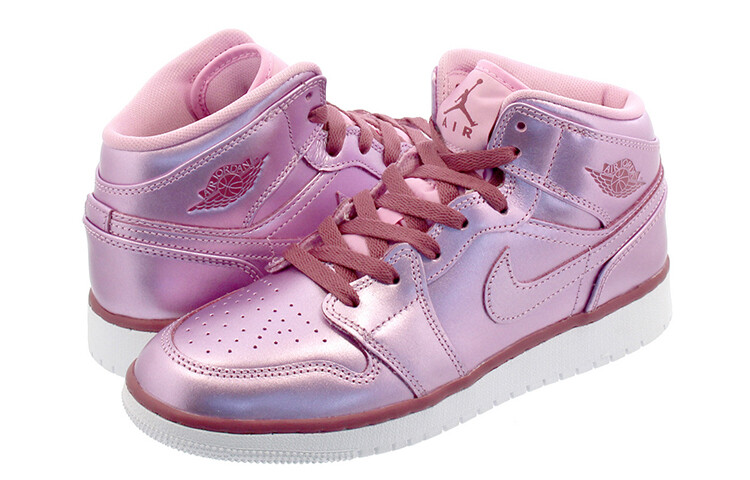 

Кроссовки Nike Air Jordan 1 Mid Pink Rise