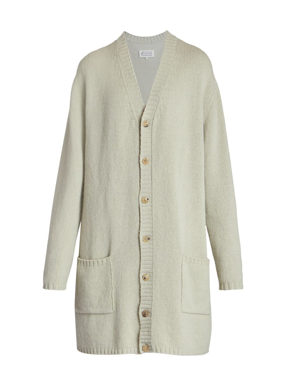 

Удлиненный шерстяной кардиган Maison Margiela