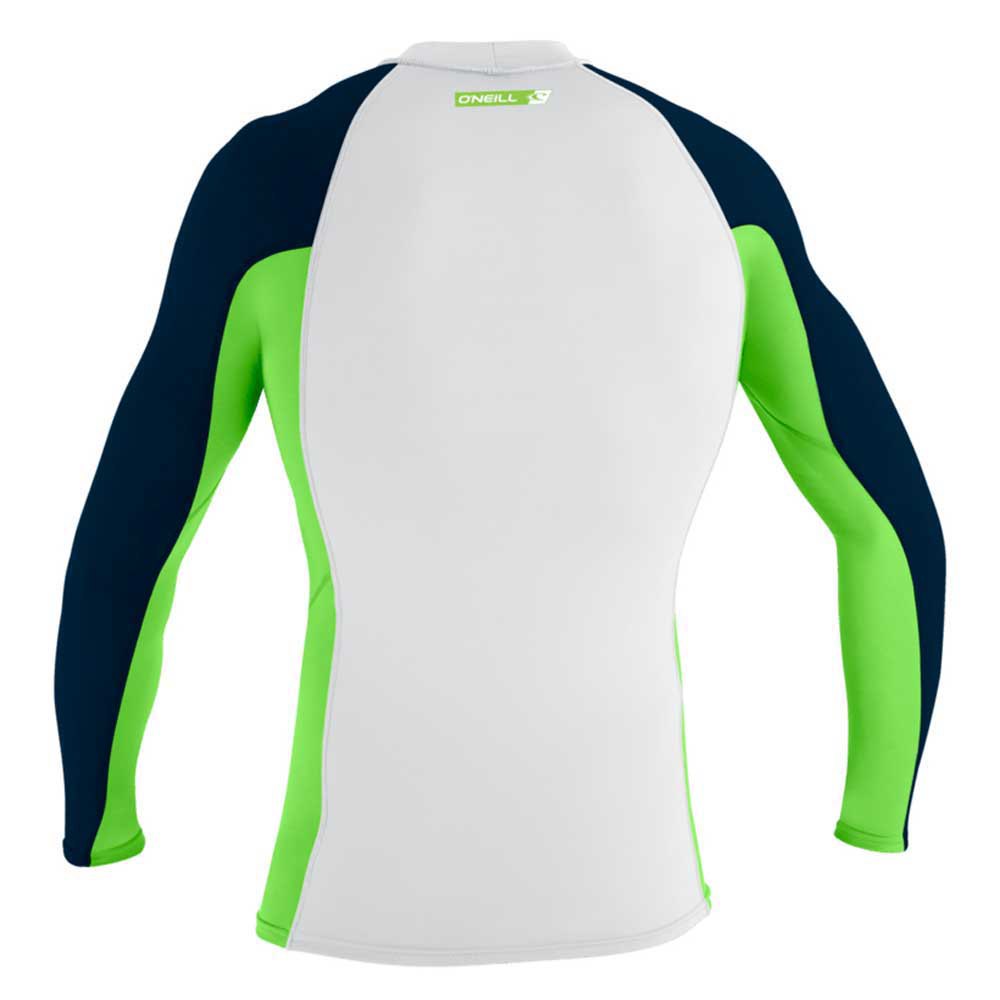 Рашгард с длинным рукавом O´neill Wetsuits Premium Skins, зеленый рашгард с длинным рукавом o´neill wetsuits basic skins sun белый