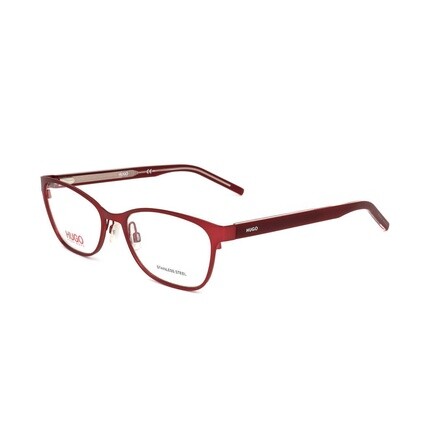 

Hugo HG 1008 QYF Матовые бордовые розовые женские очки Hugo Boss