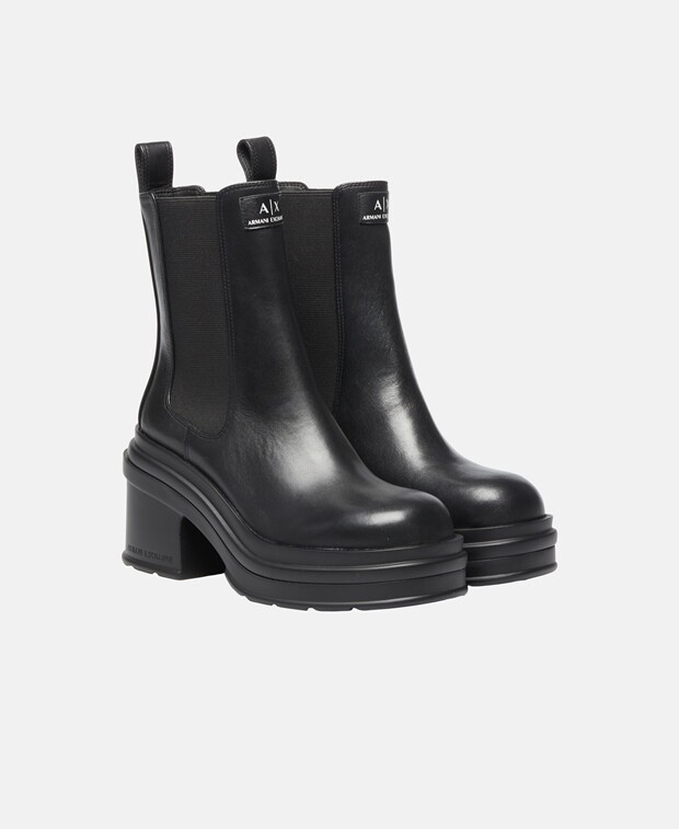 

Ботинки челси Armani Exchange, черный