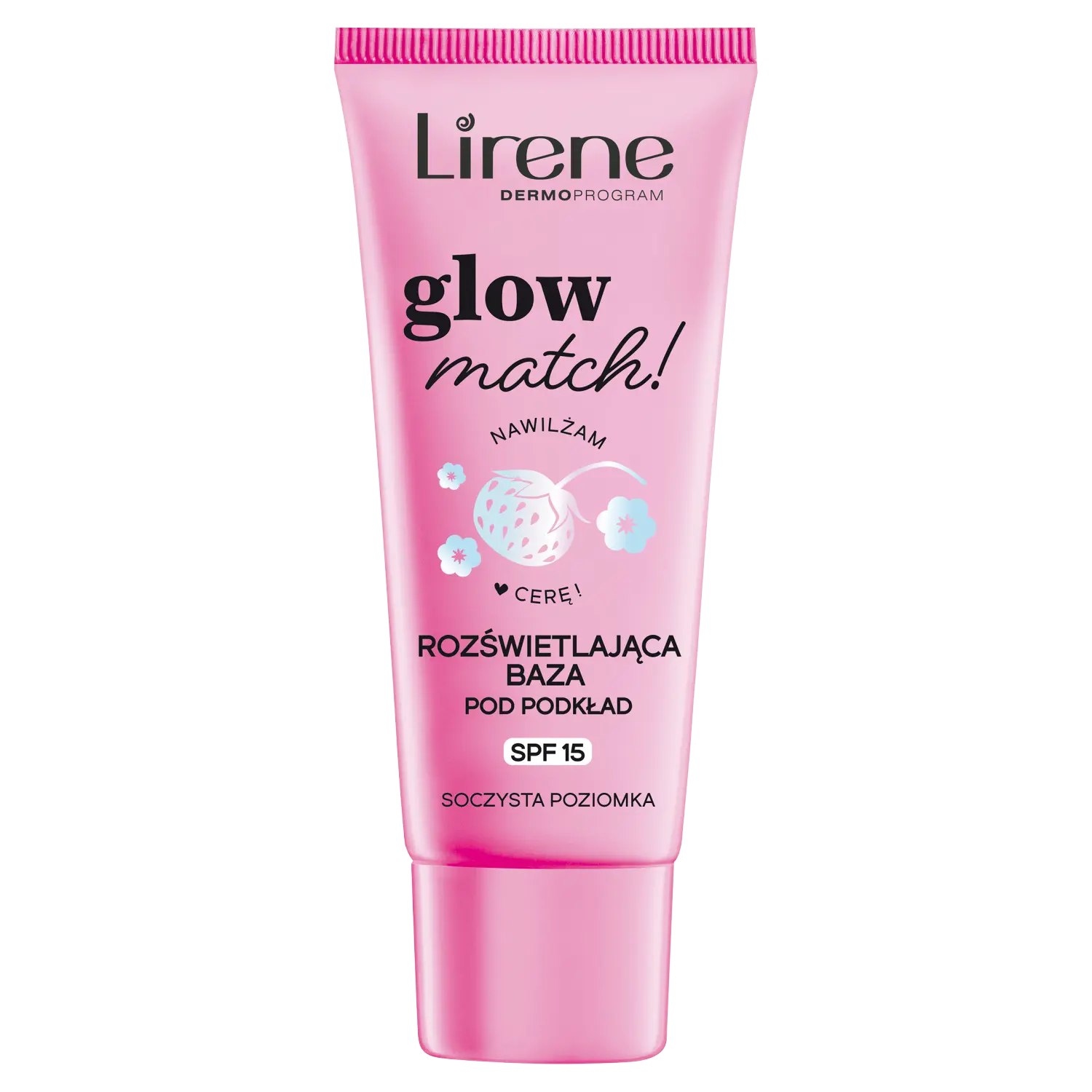 

Тональная основа для лица осветляющая с spf15 Lirene Glow Match!, 30 мл