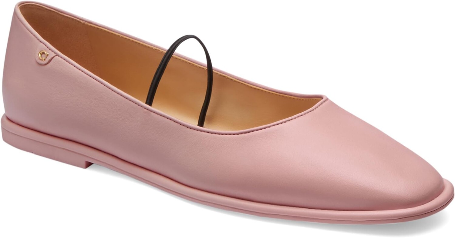 Туфли на плоской подошве COACH Emilia Mary Jane, цвет Soft Pink