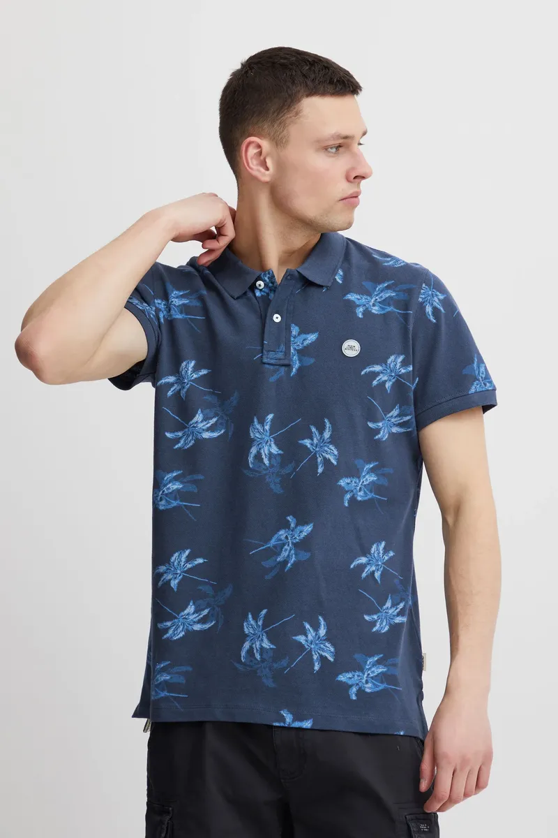 

Рубашка-поло из смеси "BLEND BHPolo", цвет Dress Blues