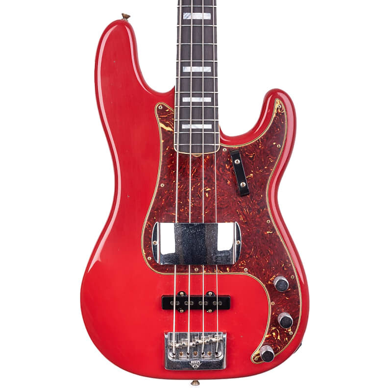 

Басс гитара Fender Custom Shop LTD P-Bass Special - Aged Dakota Red Journey Man finish - Rosewood FB/Block inlays- Matching Headstock - 9.4 pounds -Serial# CZ575427