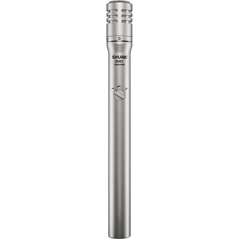 Конденсаторный микрофон Shure SM81 Small Diaphragm Cardioid Condenser Microphone микрофон конденсаторный shure sm81