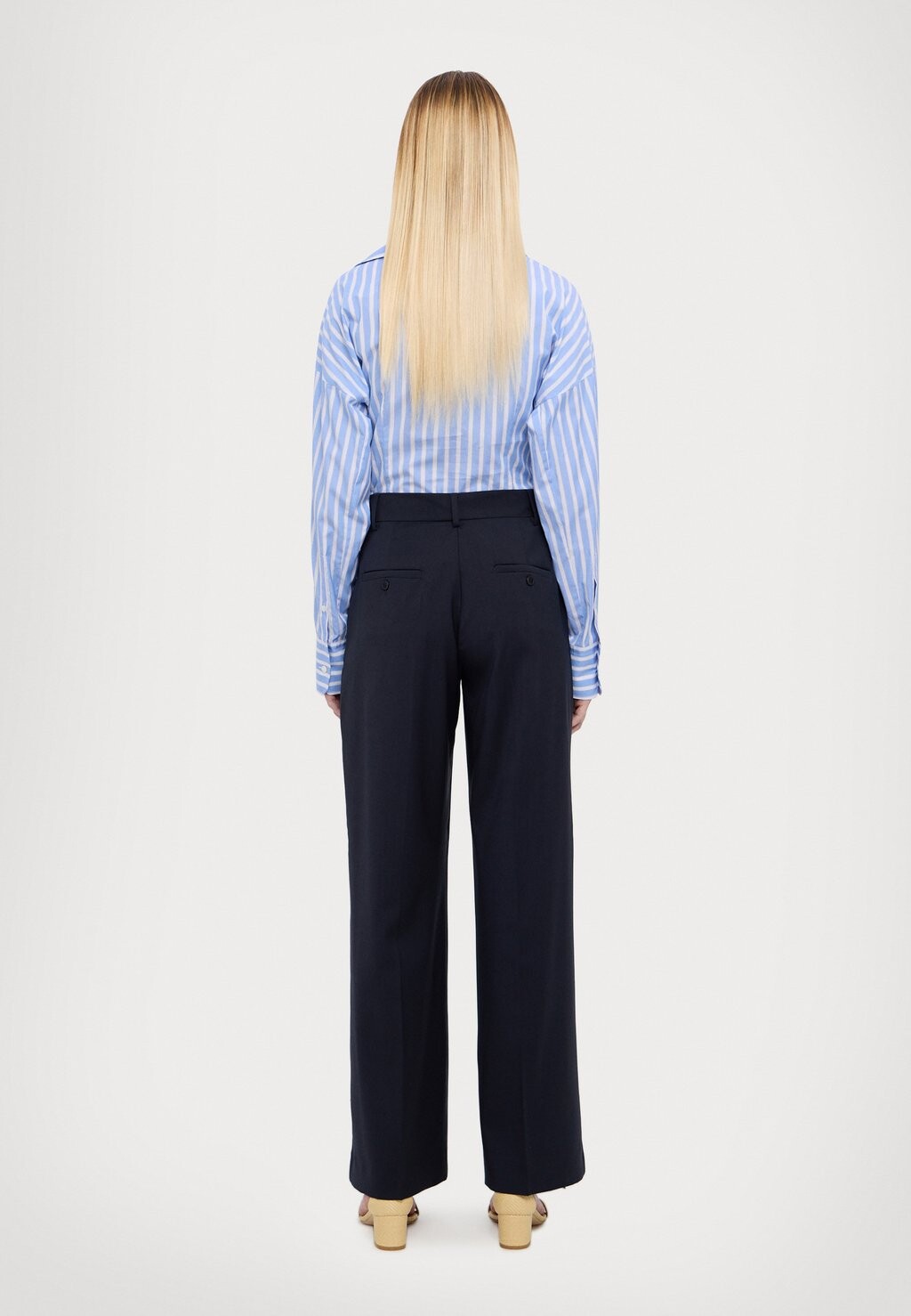 

Тканевые брюки VISIVO WEEKEND MaxMara, темно-синий