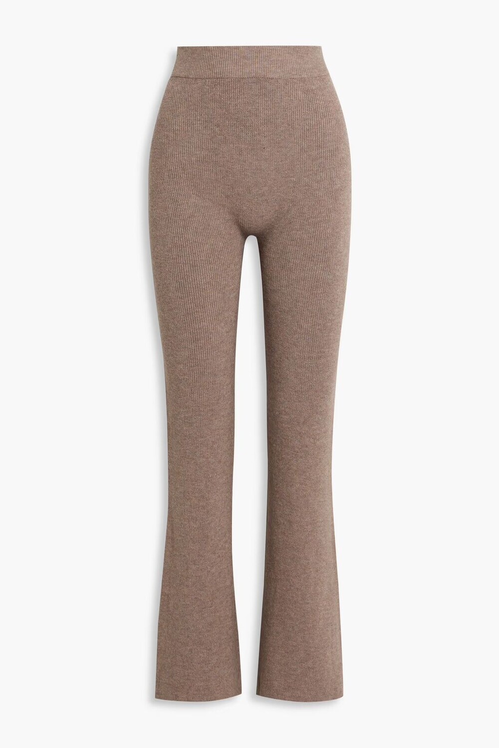 

Меланжовые трикотажные брюки Lodi Bootcut. Le Ore, серо-коричневый