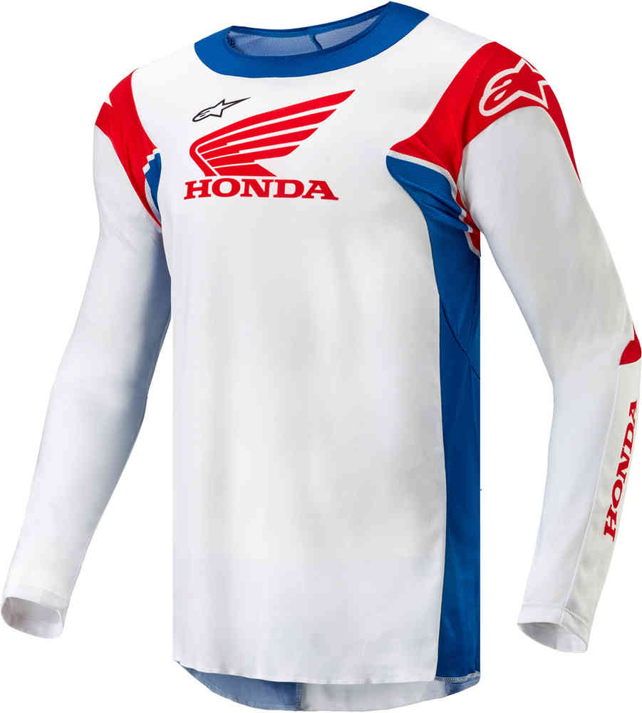 Джерси Honda Racer Iconic для мотокросса Alpinestars, белый/синий/красный