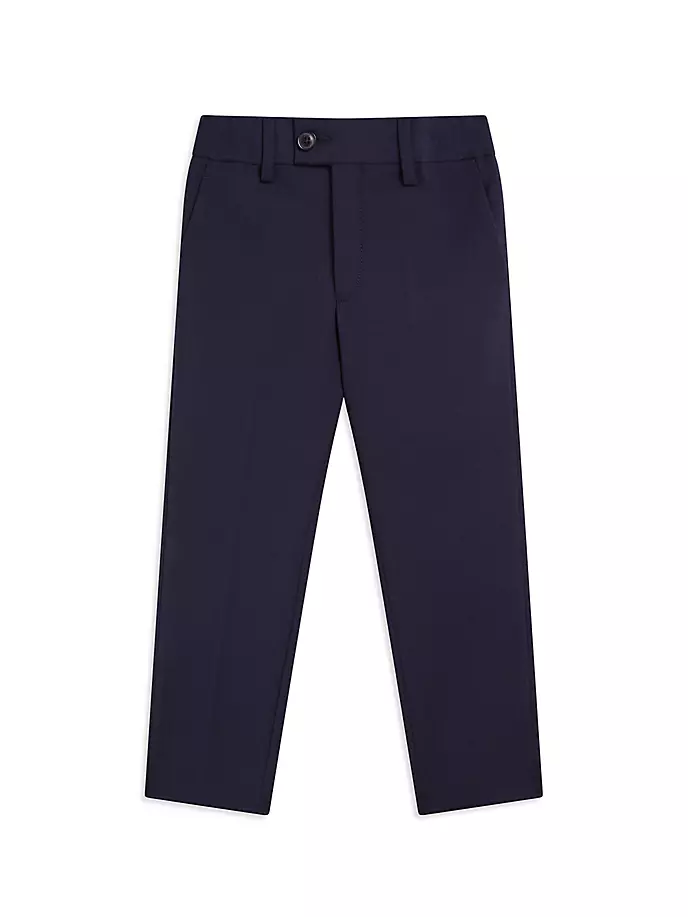 

Полушерстяные брюки Little Boy's & Boy's Hopet Reiss, темно-синий