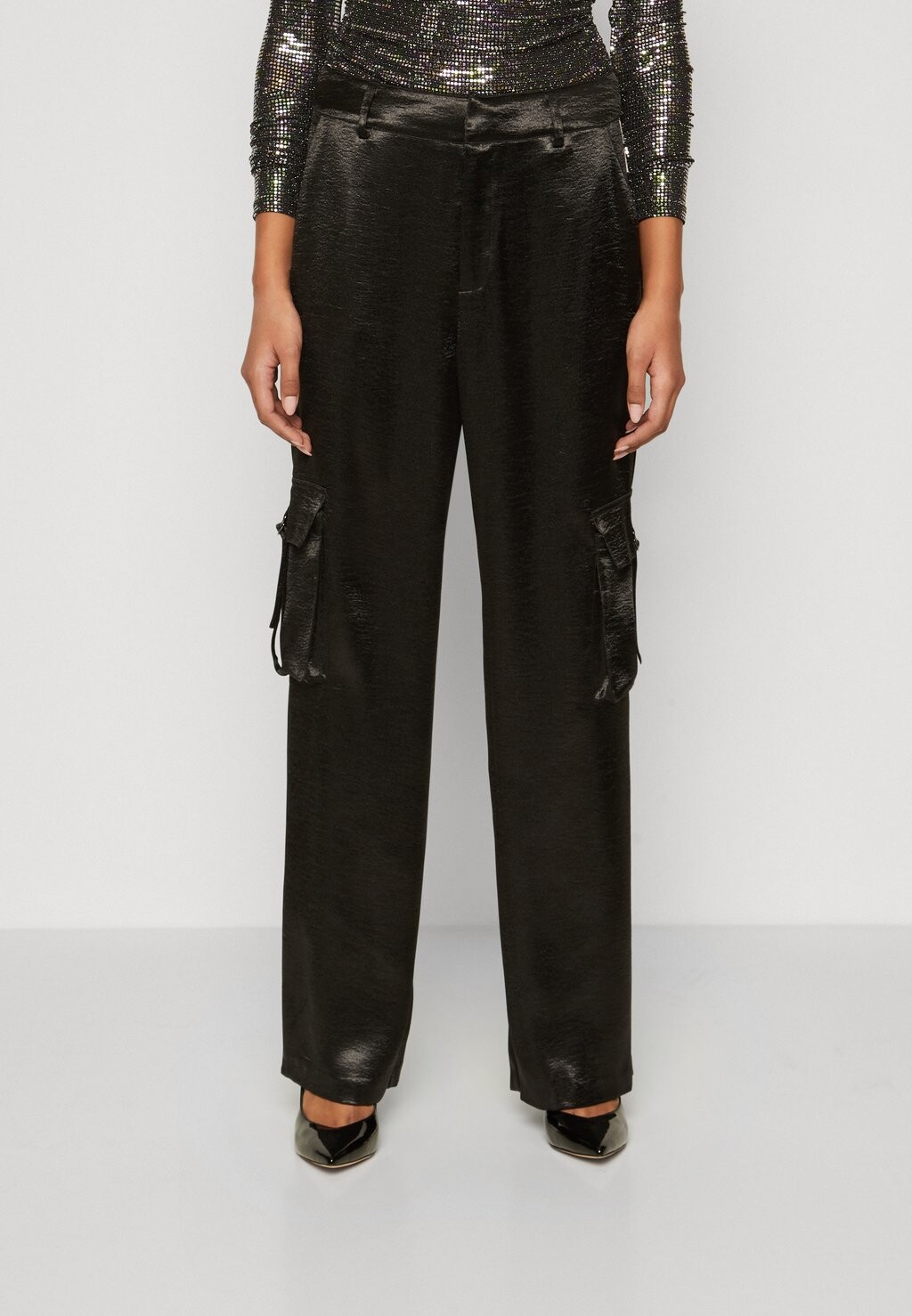 

Брюки JAMIE CARGO Guess, розовый