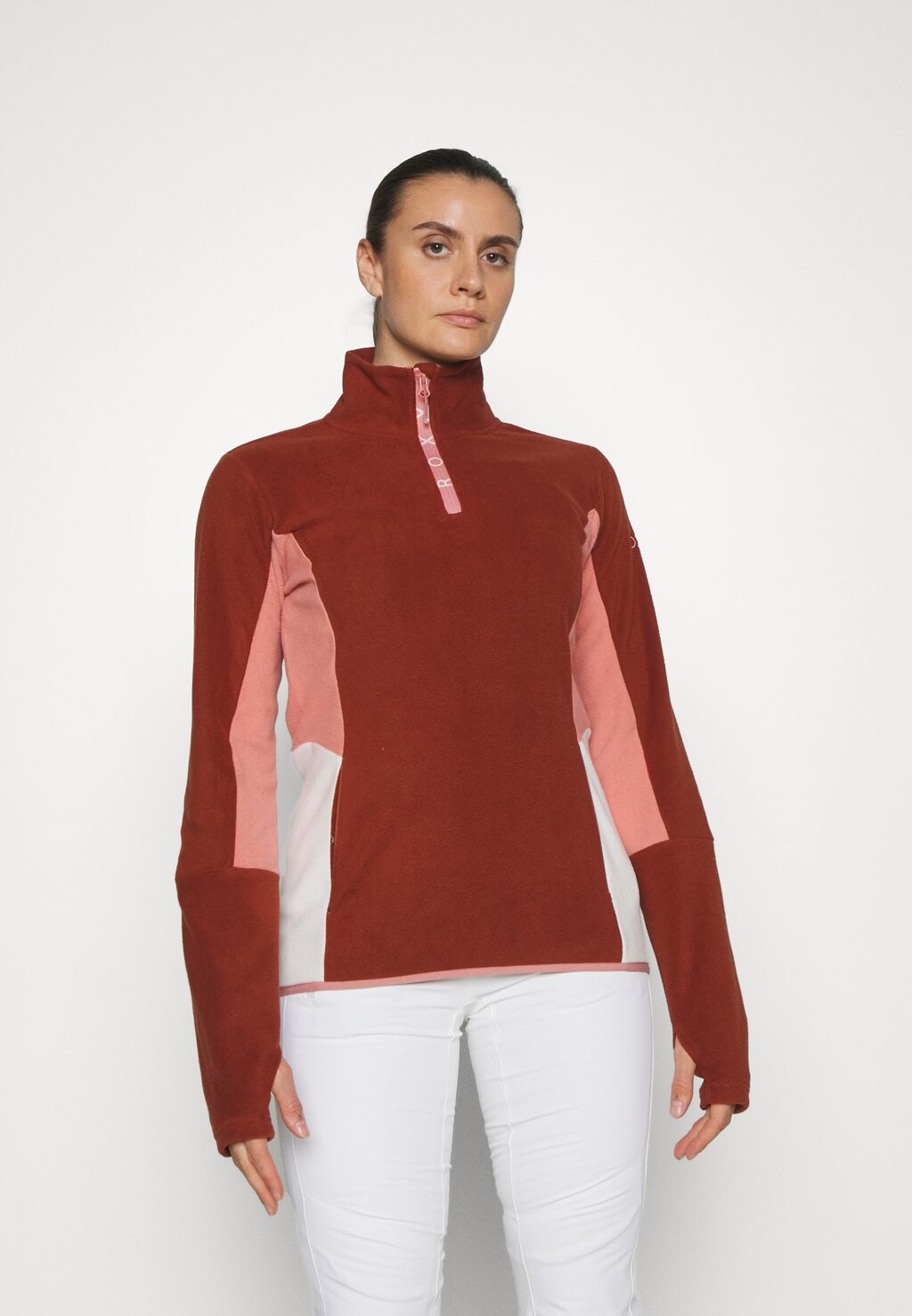 

Джемпер флисовый Roxy SAYNA HALF ZIP OTLR CRC0, цвет smoked