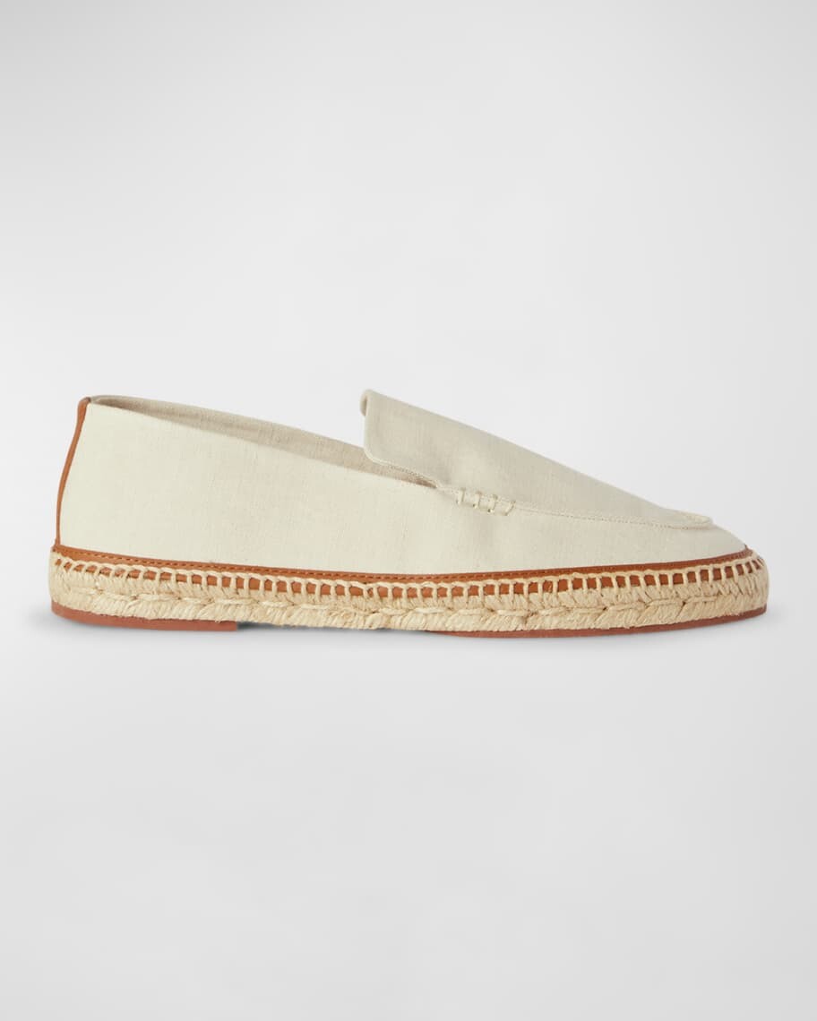 

Мужские эспадрильи Seaside Walk из хлопка и льна Loro Piana
