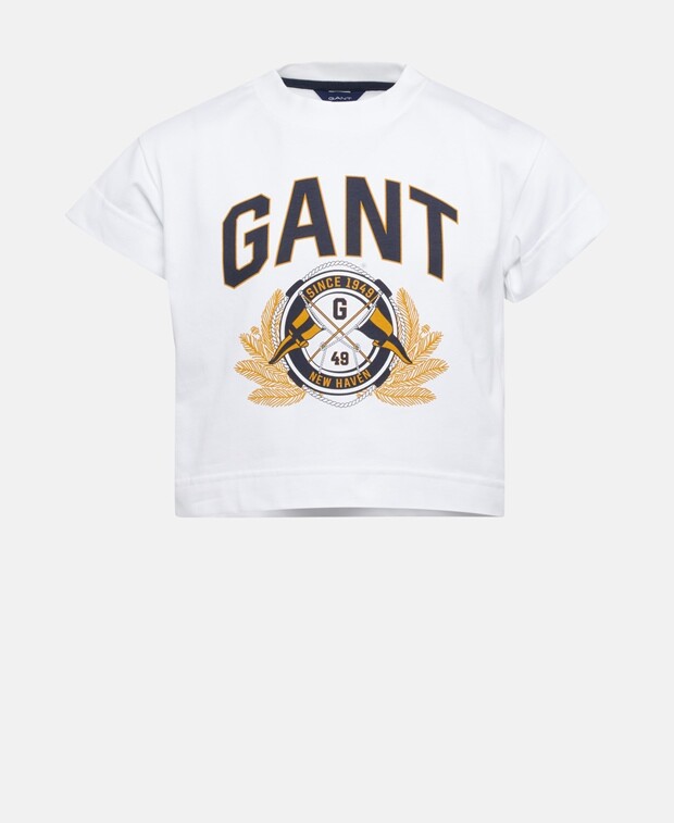 

Футболка органик Gant, белый