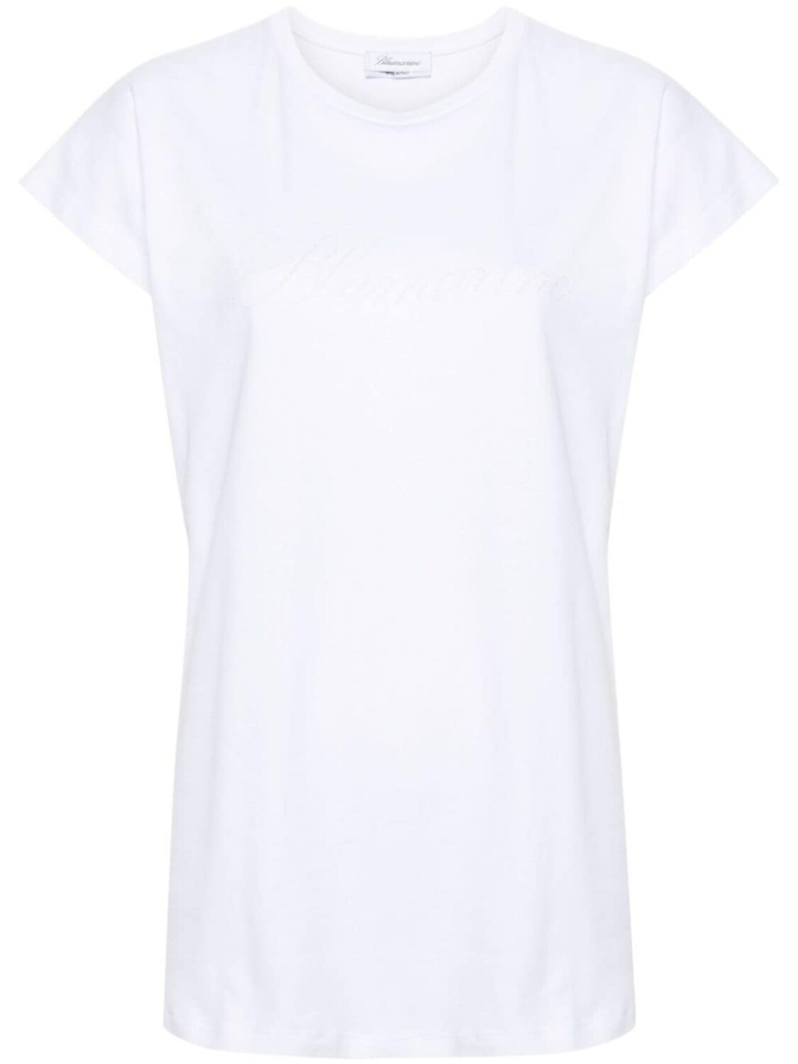 

Blumarine футболка с логотипом, белый