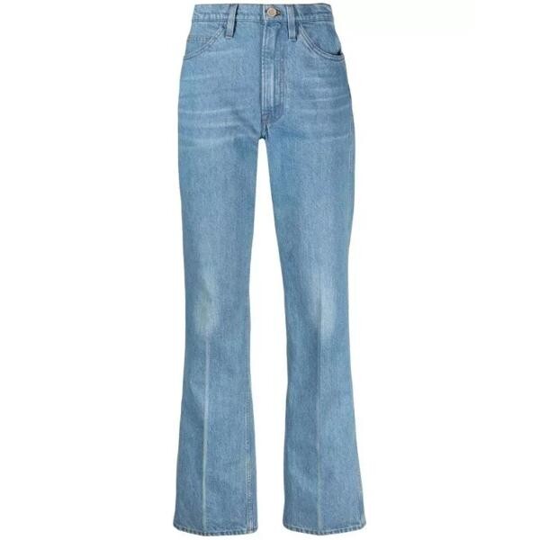 

Джинсы flared denim denim jeans Frame, синий