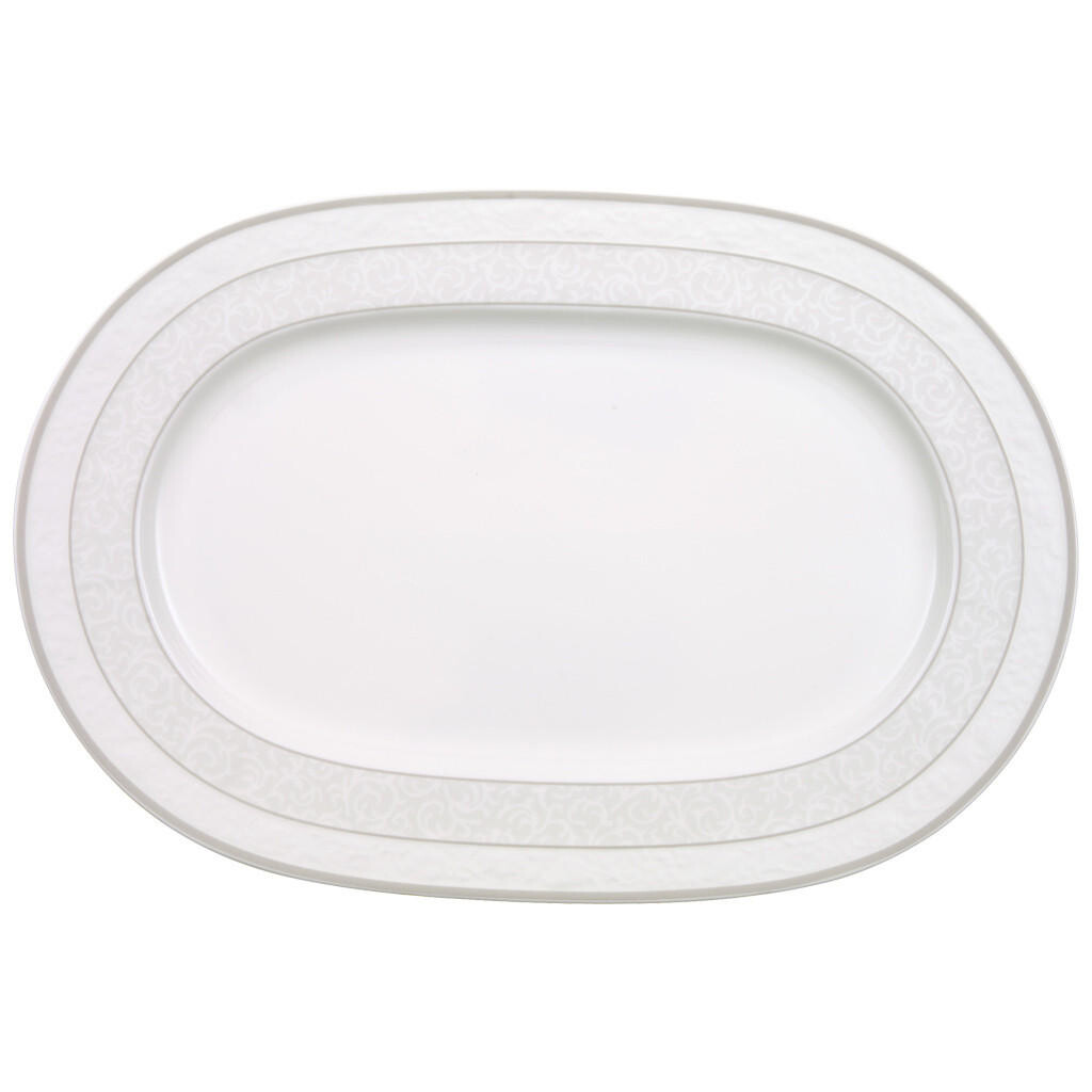 

Тарелка Villeroy & Boch, 24x1,7x35 см, белый