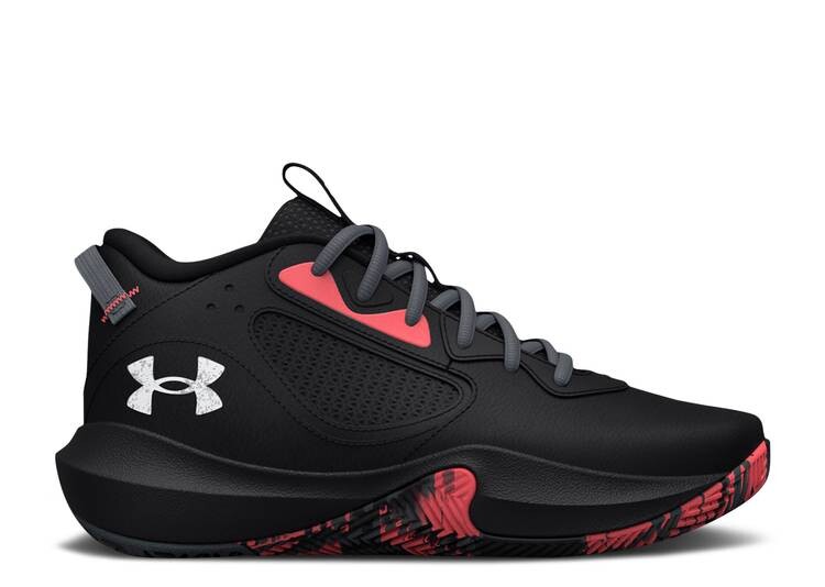 

Кроссовки Under Armour LOCKDOWN 6 GS 'BLACK BLITZ RED', черный