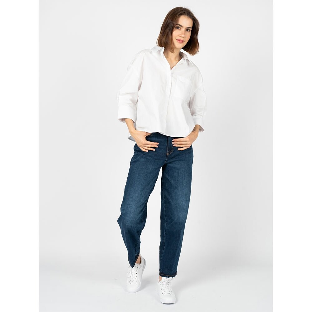 

Рубашка Silvian Heach GPP23345CA Loose Fit, белый