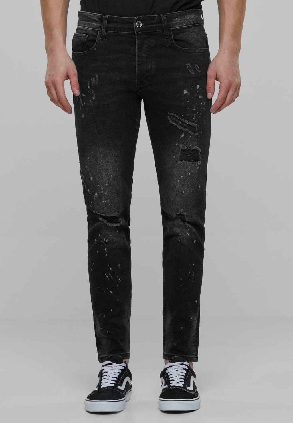 

Джинсы слим Tapered Fit 2Y Studios, черные