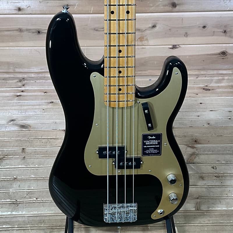 

Басс гитара Fender Vintera II '50s Precision Bass 4-String Electric Bass Guitar - Black