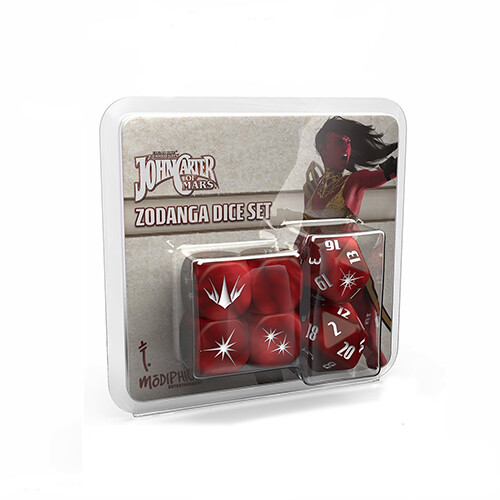 

Игровые кубики John Carter Of Mars Rpg: Zodanga Dice Set Modiphius