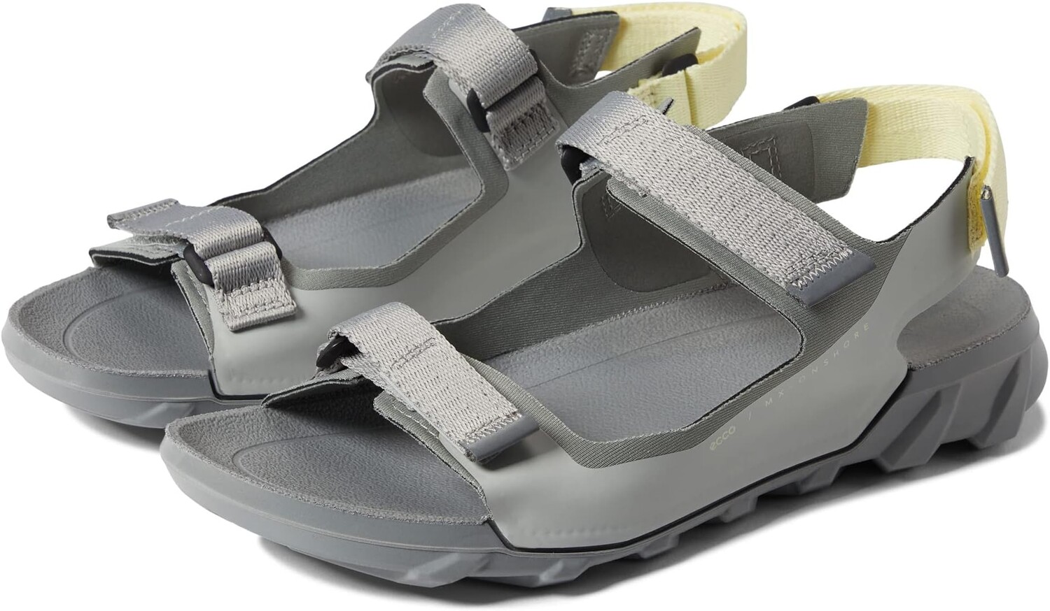 Сандалии MX Onshore 3-Strap Water-Friendly ECCO Sport, цвет Concrete/Wild Dove сандалии ecco mx onshore светло серый eur 38