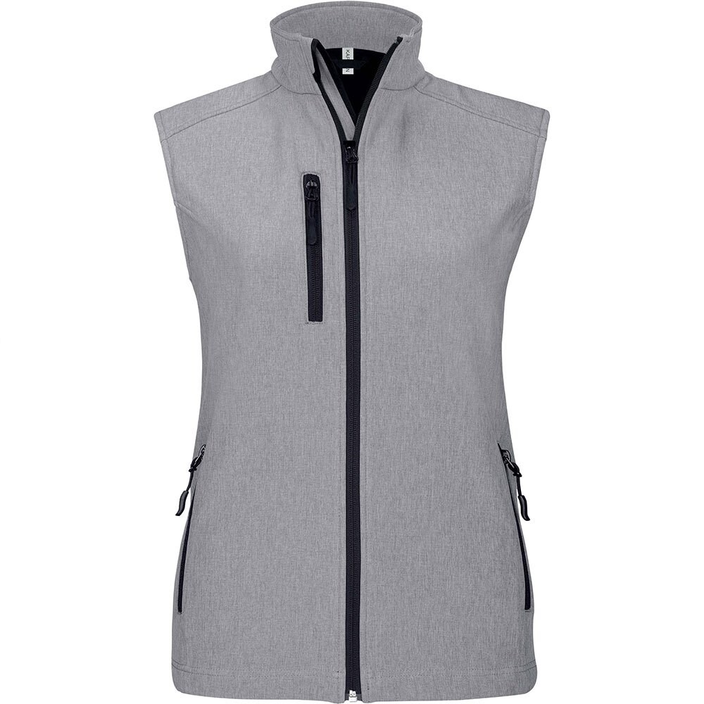 

Жилет Kariban Down Contrcollé Softshell, серый