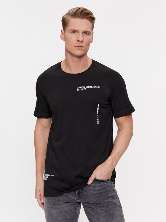 

Футболка стандартного кроя Calvin Klein, черный