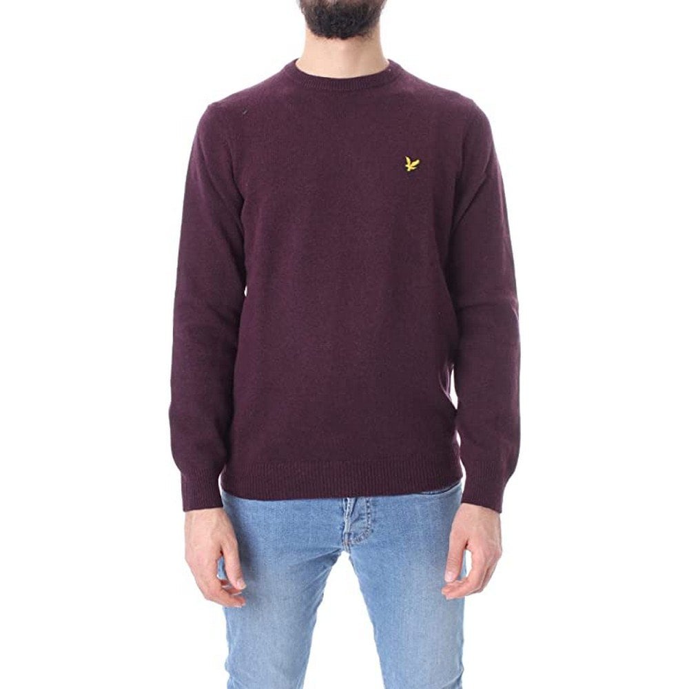 

Толстовка Lyle & Scott Lambswool Blend Jumper, фиолетовый