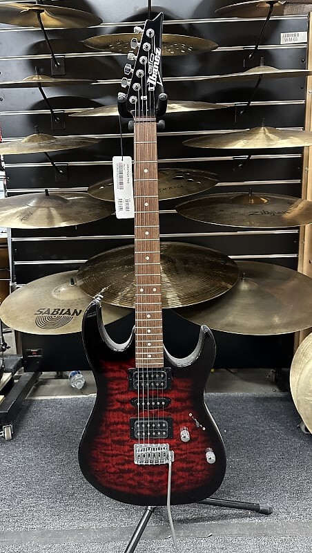

Электрогитара Ibanez GRX70QA-TRB