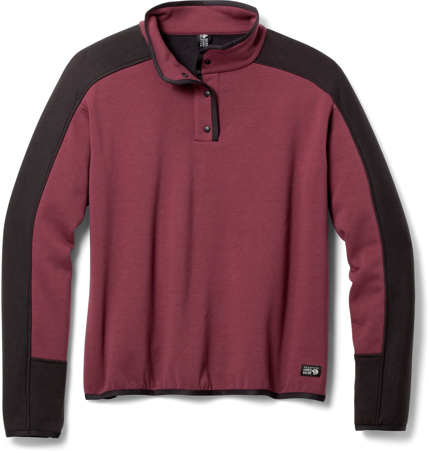 

Пуловер Camplife с застежкой на воротник, женский Mountain Hardwear, красный