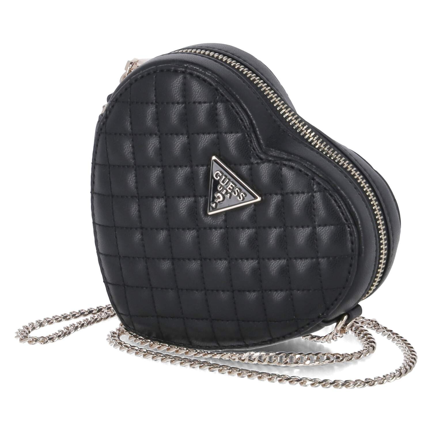 

Сумка через плечо Guess Umhängetasche RIANEE QUILT MINI, черный